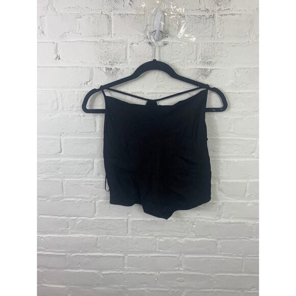 & Other Stories Women's Stockholm Atelier Pullover Tank Top Straps Black Size 4 - Picture 1 of 6